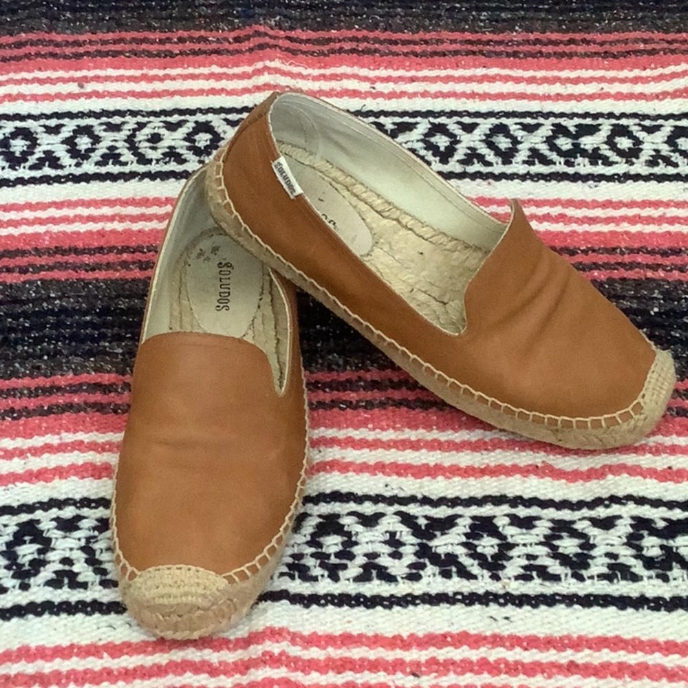 Soludos leather espadrilles Womens Size 8